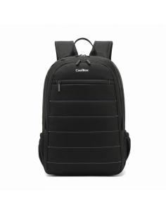 Coolbox mochila portatil 15.6" negro - impermeable