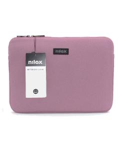 Nilox sleeve portatil 15.6" rosa