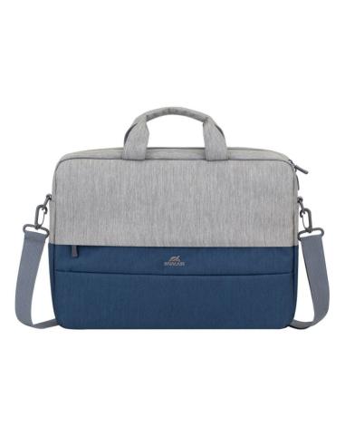 Rivacase 7532 grey/blue prater maletín 15,6" gris-