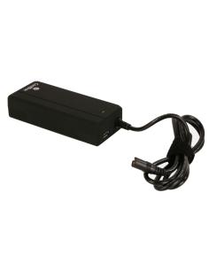 Coolbox adaptador portátil automático 90w usb 2.1a