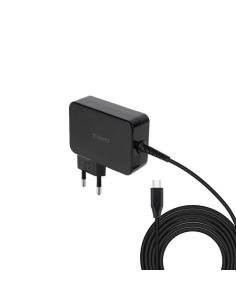 Tooq cargador portatil gan usb-c pd 90w negro