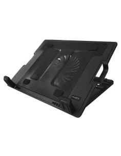 Ewent ew1258 soporte ventilador portatil 17"+2 usb