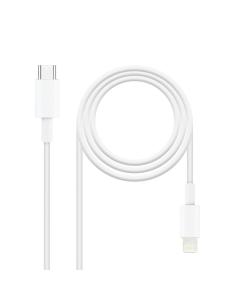 Nanocable cable lightning a usb-c 2 metros