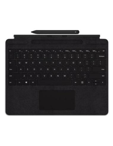 Microsoft typecover pro8-9-10 copilot es negra+pen