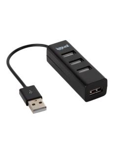 Iggual hub usb 2.0 x 4 puertos hub-a-4p