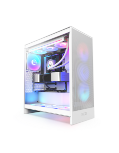 NZXT H7 Flow RGB Midi Tower Blanco