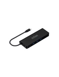 Nilox dock usb c 8 en 1 negro