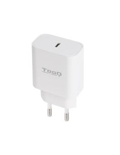 Tooq cargador pared usb-c pd3.0 20w blanco