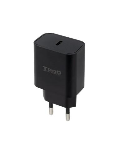 Tooq cargador pared usb-c pd3.0 20w negro