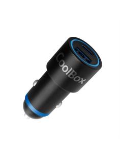 Coolbox cargador usb coche 48w usb-a/usb-c