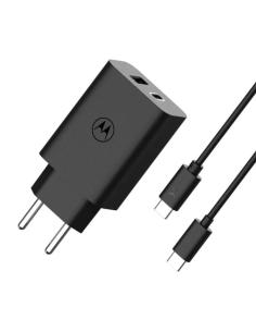 Motorola turbopower 50w carga rapida dual.usb-c