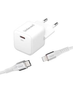 Intenso | cargador pared gan w30c usb-c|blanco