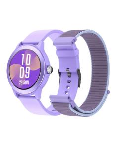 Spc smartwatch smartee duo vivo violet + correa ex