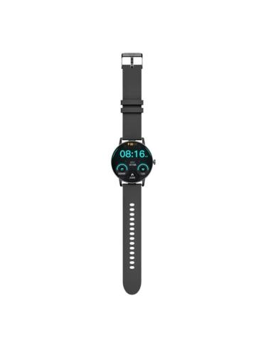 Celly smartwatch redondo funcion llamada negro