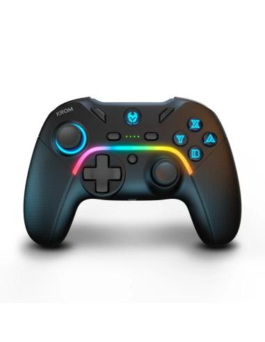 Krom gamepad kayros wireless rgb pc/switch/android