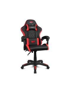 DRIFT DR35BR silla para videojuegos Silla para videojuegos de PC Asiento acolchado Negro, Rojo