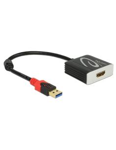 Delock adaptador usb 3.0 tipo-a macho/ hdmi hembra