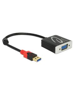 Delock adaptador usb 3.0 tipo-a macho a vga hembra