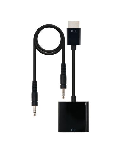 Nanocable conversor hdmi/svga+audio hdmi/m-svga/h