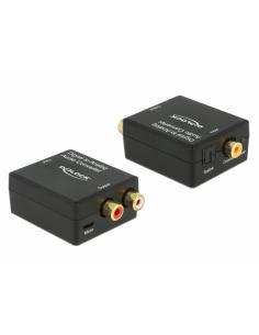 Delock convertidor de audio digital toslink a rca