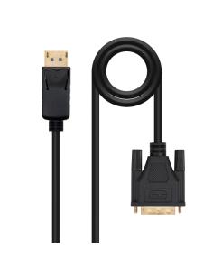 Nanocable cable conversor dp a dvi 1 m negro