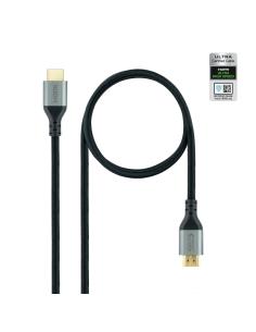 Nanocable cable hdmi 2.1 certificado ultra hs 1 m