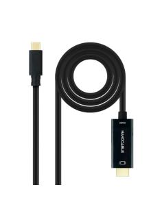 Nanocable conversor usb-c a hdmi 1.4 4k@30hz 1.8 m