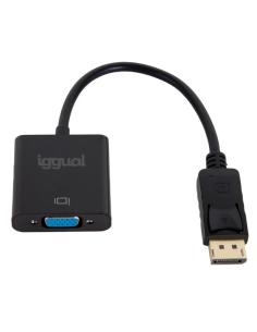 Iggual adaptador displayport (m) a vga (h)