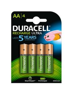 Duracell pila recargable hr6 aa 2500mah blister*4