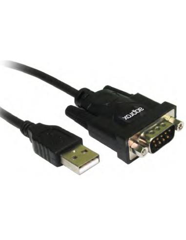 Approx appc27 adaptador usb a serie db9m  0,75 m.