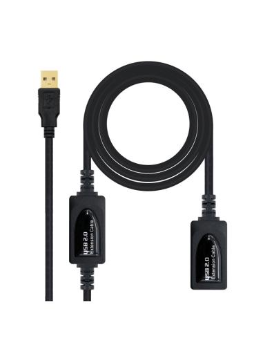 Nanocable cable usb 2.0 prolong. amplificador 10m