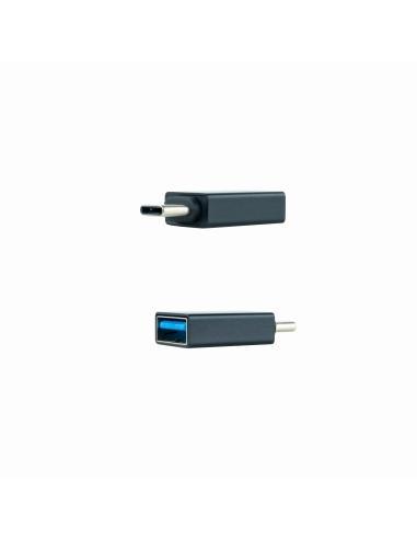 Nanocable adaptador usb-c/m a usb3,1/h aluminio