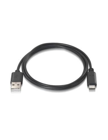 Aisens cable usb 2.0 3a usb-c/m-a/m negro 1.0m