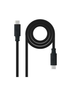 Nanocable cable usb 3.1gen2 5a usb-c/m-m 1,5 m