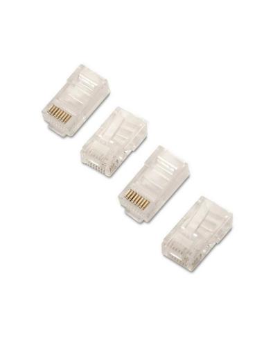 Aisens conector rj45 8 hilos cat.6 awg24 (10 uds)