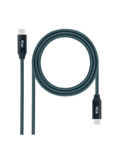 Nanocable cable usb 3.2 gen2x2 100w 4k usb-c 1m