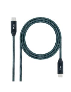 Nanocable cable usb 3.2 gen2x2 100w 4k usb-c 1.5m