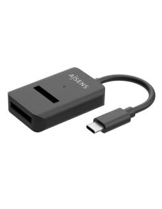 Aisens usb-c dock m.2 sata/nvme-usb3.1 gen2 negra