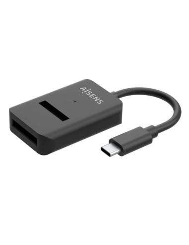 Aisens usb-c dock m.2 sata/nvme-usb3.1 gen2 negra