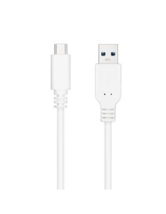 Nanocable cable usb 3.1 gen2 usb-c/a 0,5 m blanco