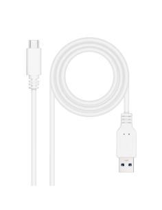 Nanocable cable usb 3.1 gen2 usb-c/a 2 m blanco