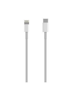 Aisens cable lightning-m a usb-c 2.0-m blanco 0.5m