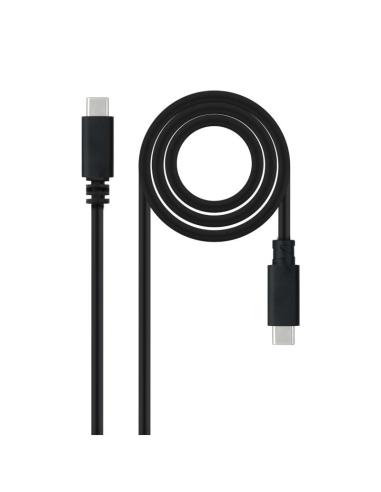 Nanocable cable usb2.0 3a usb-c/m-usb-c/m 1.5 m