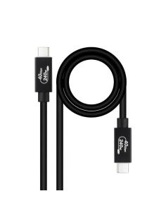 Nanocable cable usb4 gen3x2 40gbps 240w usb-c 1.8m