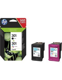 Hp cartucho multipack 301 negro+color