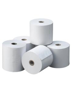 Rollo papel térmico 80x80x12 mm pack 6 uds sin bpa