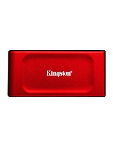 Kingston xs1000 essd 2tb usb 3.2 tipo-c rojo