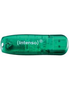Intenso 3502460 lápiz usb 2.0 rainbow 8gb verde