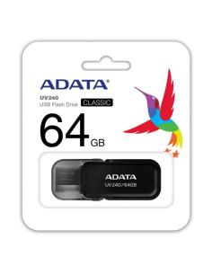 Adata lapiz usb uv240 64gb usb 2.0 negro