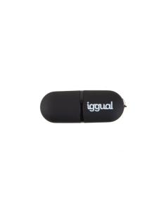 Iggual lápiz usb 2.0 16gb pen16 negro